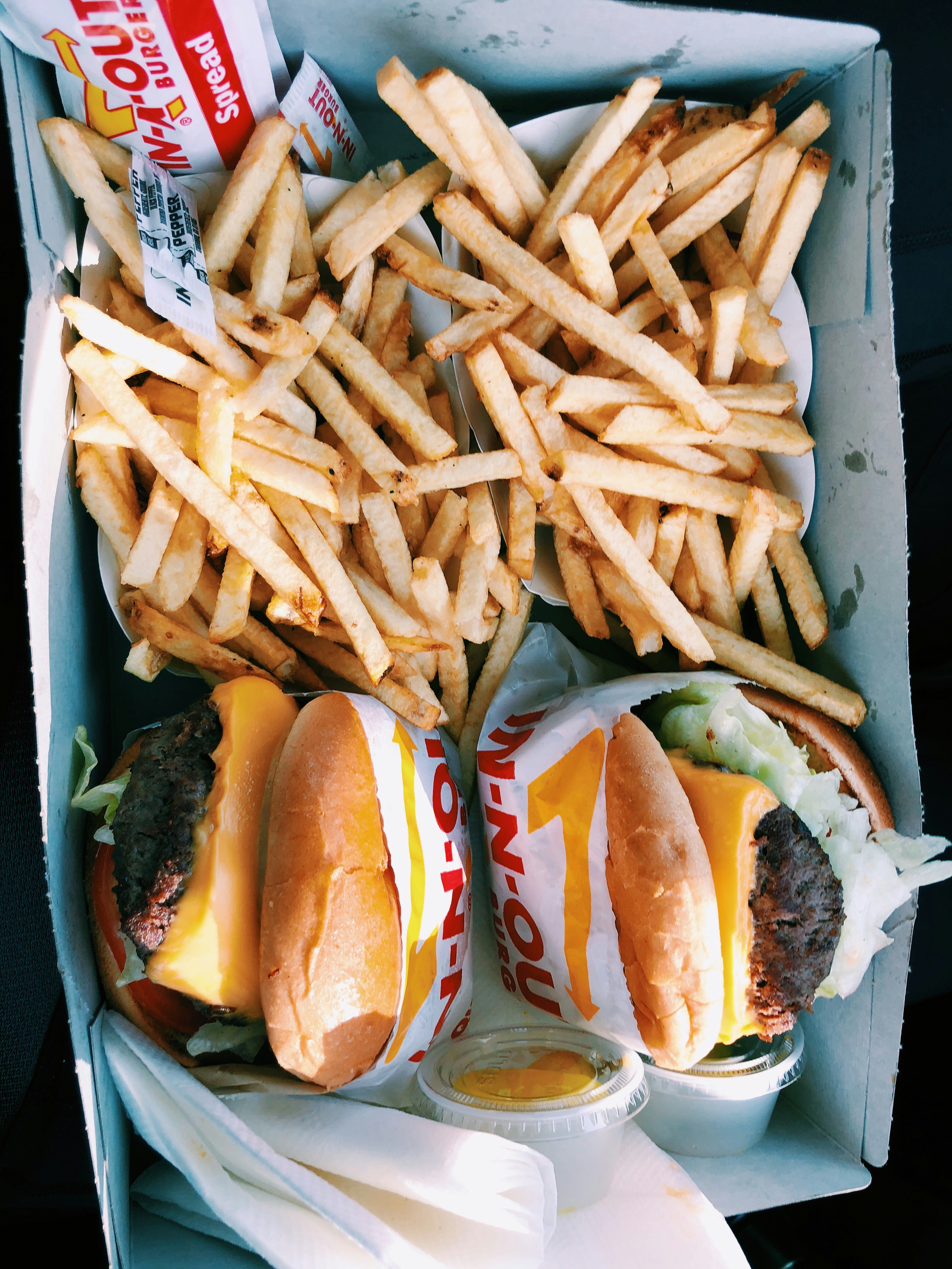 Best burger and chips